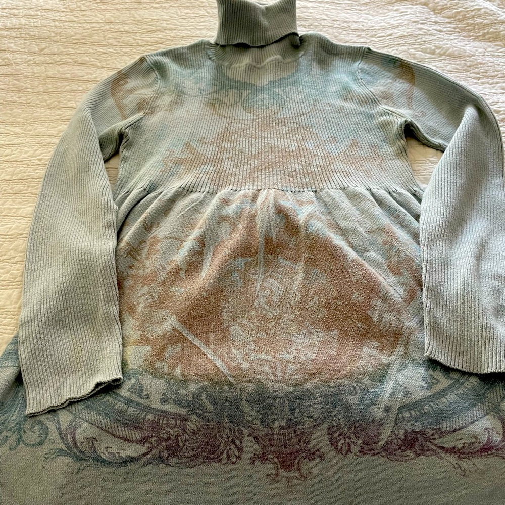 One World Turtleneck Knit Top